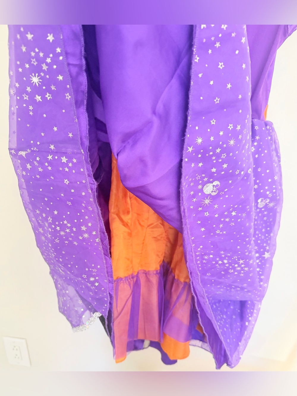Disney Minnie Mouse Witch Halloween Costume kids 9/10 ears hat - Picture 11 of 16
